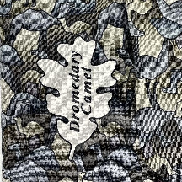 The Nature Conservancy /Martini Art Silk Neckties Lot of 3 Salmon Camel Art Deco - Picture 8 of 16